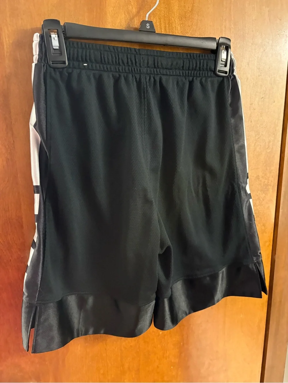 Nike kid’s Black Dri-FIT Athletic Shorts with Logo